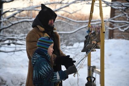 Празднование Рождества в музее-заповеднике `Коломенское`