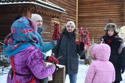 Празднование Рождества в музее-заповеднике `Коломенское`