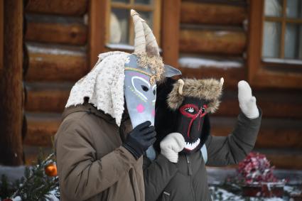 Празднование Рождества в музее-заповеднике `Коломенское`