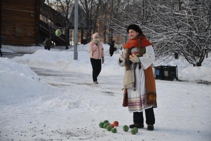 Празднование Рождества в музее-заповеднике `Коломенское`