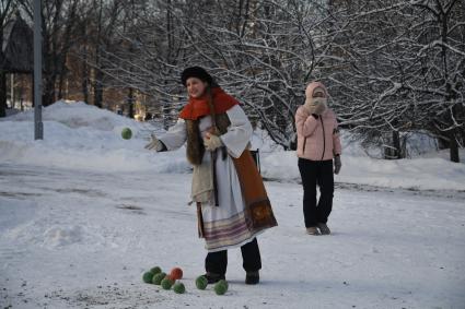 Празднование Рождества в музее-заповеднике `Коломенское`