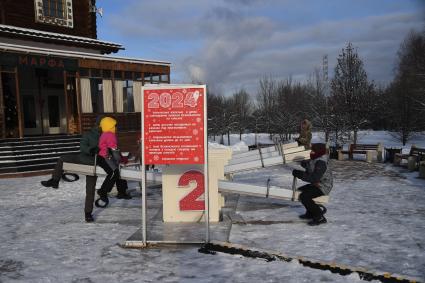 Празднование Рождества в музее-заповеднике `Коломенское`