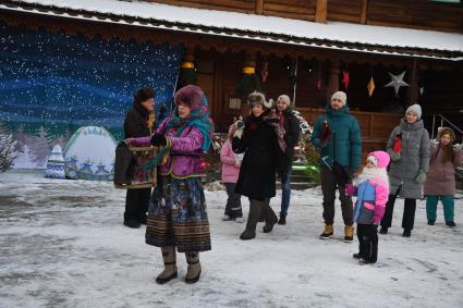 Празднование Рождества в музее-заповеднике `Коломенское`