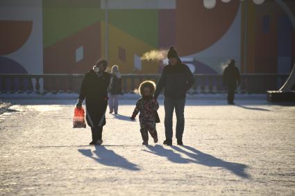 Морозы в Москве