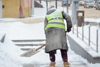 Снег в Воронеже