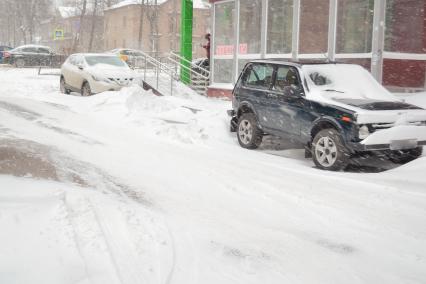 Снег в Воронеже