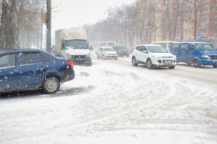 Снег в Воронеже