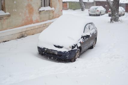 Снег в Воронеже