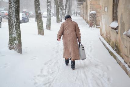 Снег в Воронеже