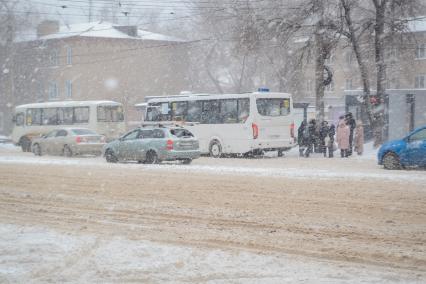 Снег в Воронеже