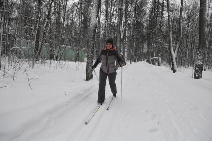 Прокат лыж в парке `Сокольники`