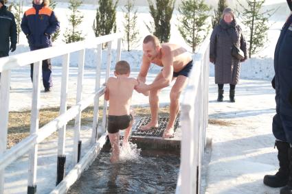 Крещенские купания в Барнауле