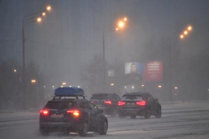 Сильный снегопад в Москве