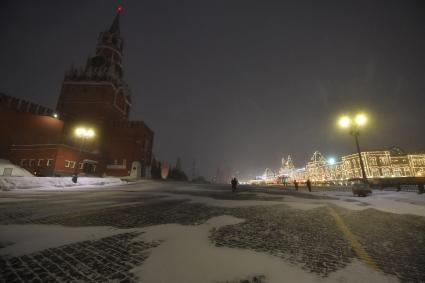 Сильный снегопад в Москве