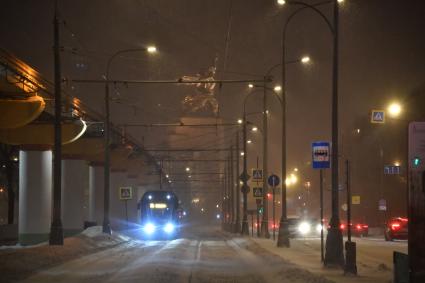 Сильный снегопад в Москве