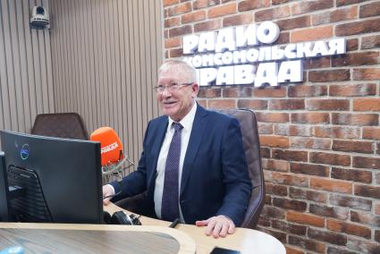 Олег Морозов на радиостанции` Комсомольская правда`