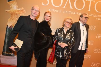 22-ая церемония вручения национальной кинопремии `Золотой орел` в Москве