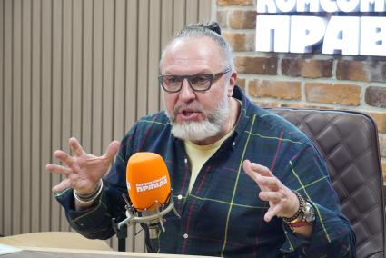 Юрий Грымов на радиостанции `Комсомольская правда`