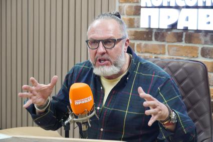 Юрий Грымов на радиостанции `Комсомольская правда`