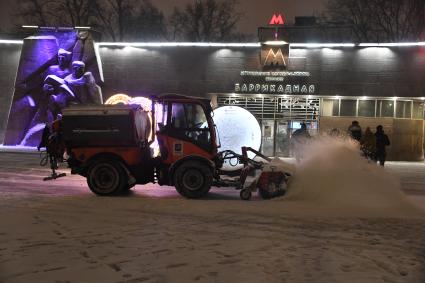 Снегопад в Москве