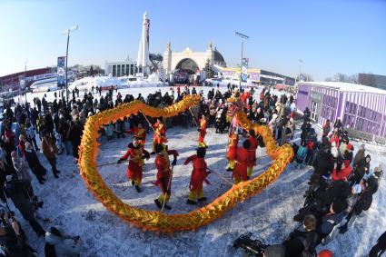 Празднование китайского Нового года на ВДНХ