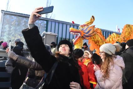 Празднование китайского Нового года на ВДНХ