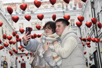 Празднование дня Святого Валентина