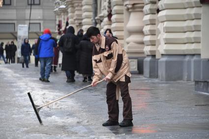 Ледяной дождь в Москве