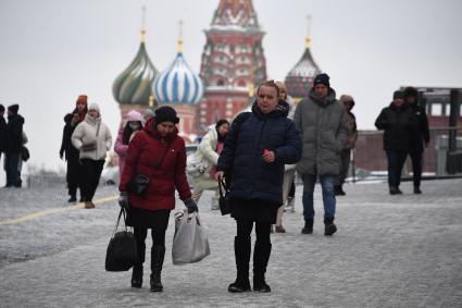 Ледяной дождь в Москве