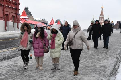 Ледяной дождь в Москве