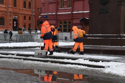 Ледяной дождь в Москве