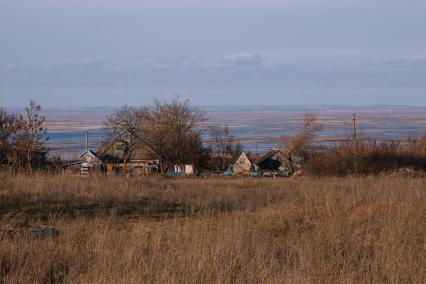 Бывшее Каховское водохранилище