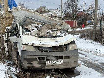 Последствия обстрела ВСУ пекарни в Лисичанске