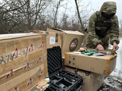 Гуманитарная помощь бойцам СВО на Артемовском направлении