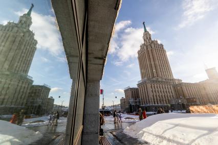 Виды гостиницы Хилтон Москва Ленинградская\"