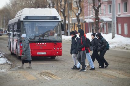 Виды центральной улицы Перми