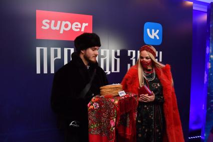 Вечеринка \"Проводы зимы: Super x VK\" в Москве