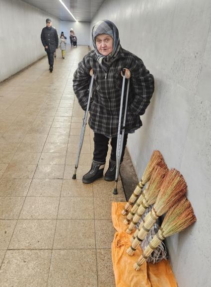 Торговля в переходе