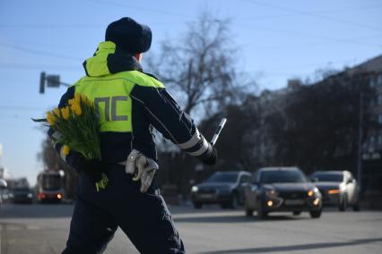 Акция ГИБДД накануне Международного женского дня