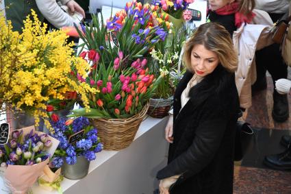 Празднование Международного женского дня в Москве