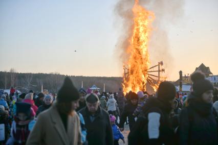 Празднование Широкой Масленицы в Свердловской области