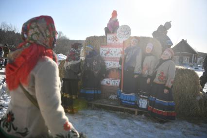 Празднование Широкой Масленицы в Свердловской области