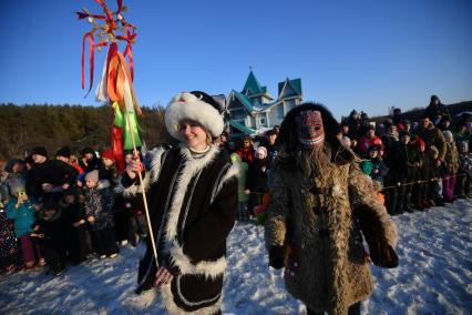 Празднование Широкой Масленицы в Свердловской области