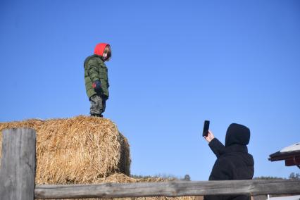 Празднование Широкой Масленицы в Свердловской области