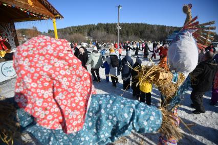 Празднование Широкой Масленицы в Свердловской области