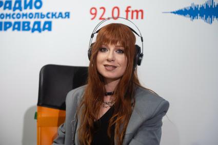 Юлия Савичева на радиостанции `Комсомольская правда`