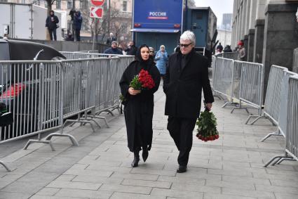 Прощание с Александром Ширвиндтом в Театре Сатиры