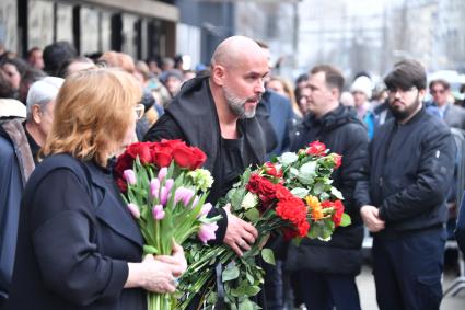 Прощание с Александром Ширвиндтом в Театре Сатиры