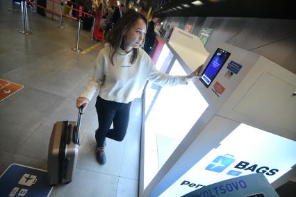 Система самостоятельной регистрации багажа Bags ID в аэропорту Кольцово