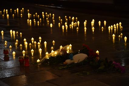 Акция ` Свеча памяти ` в Москве